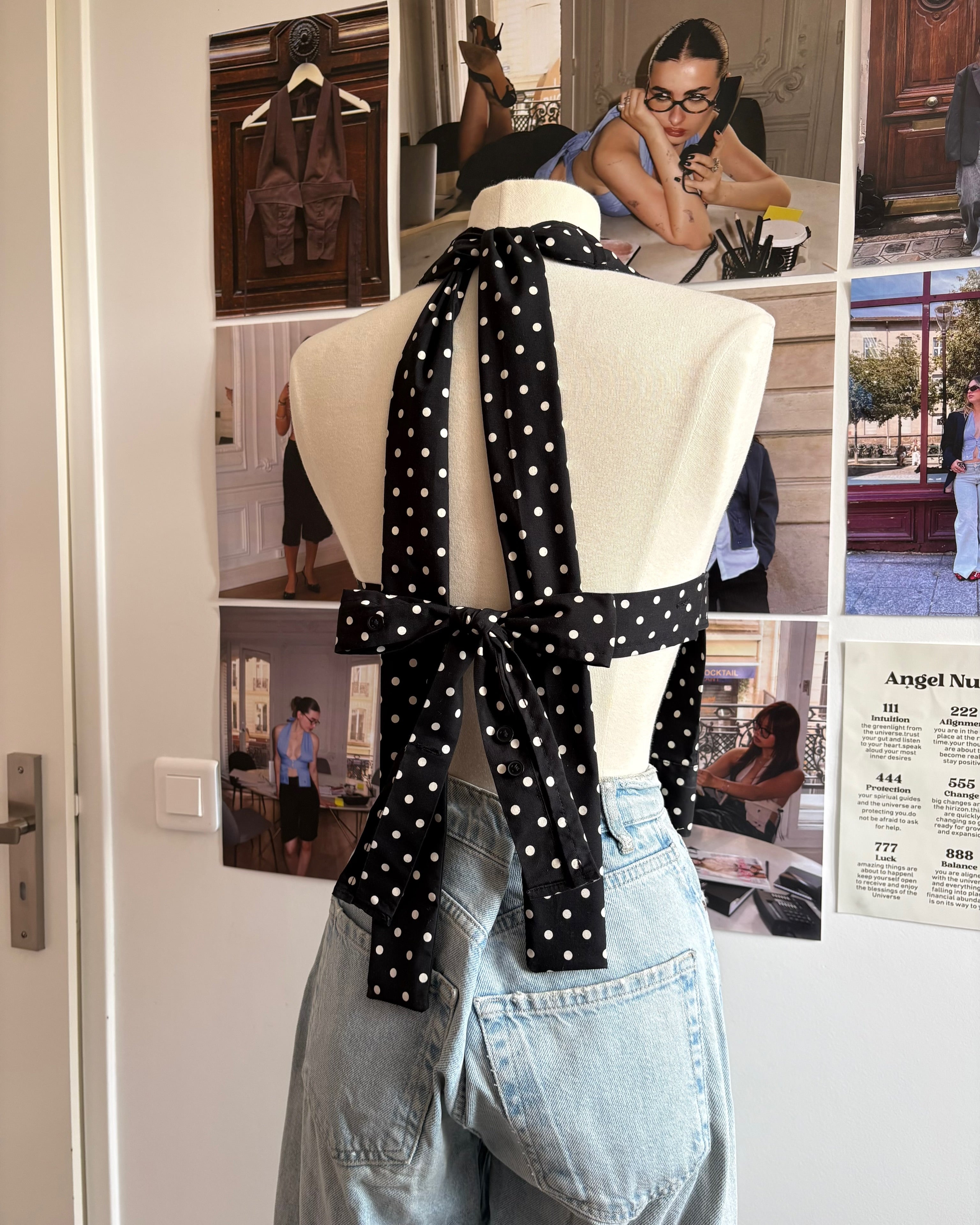 le Top Chemise Classic Polka