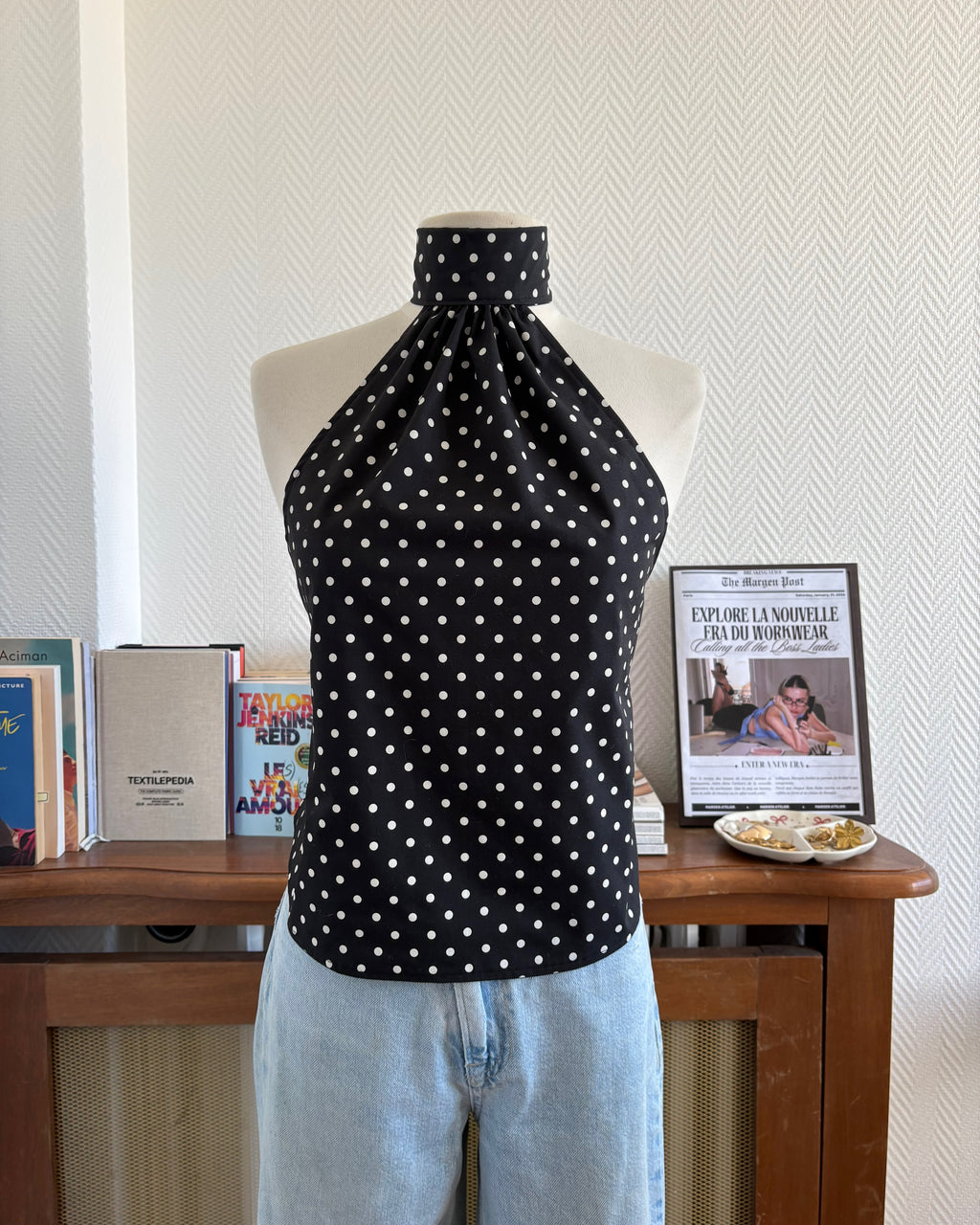 le Choker Top Classic Polka