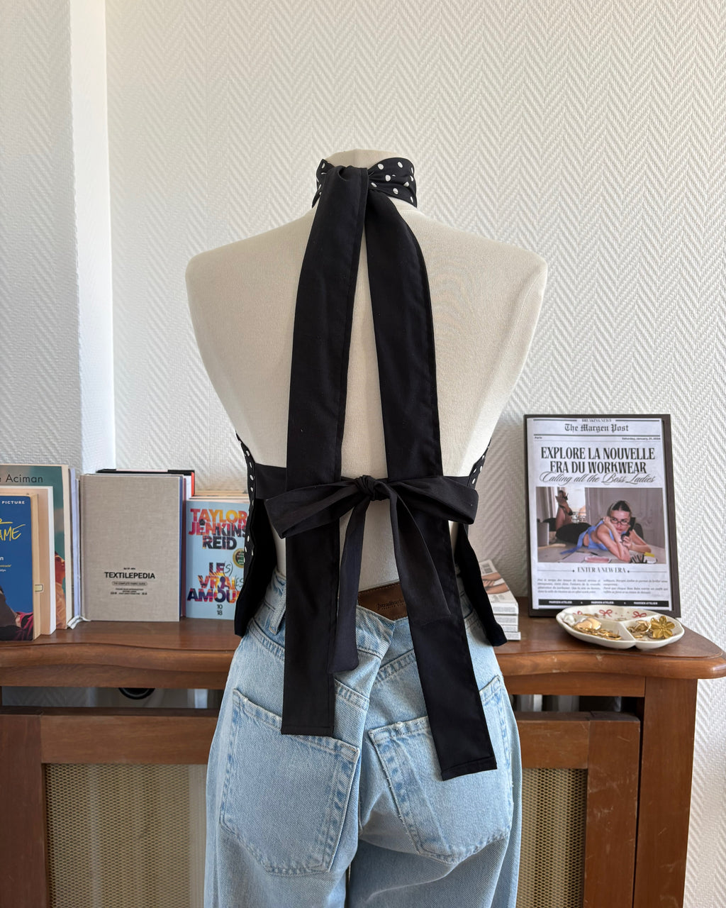 le Choker Top Classic Polka