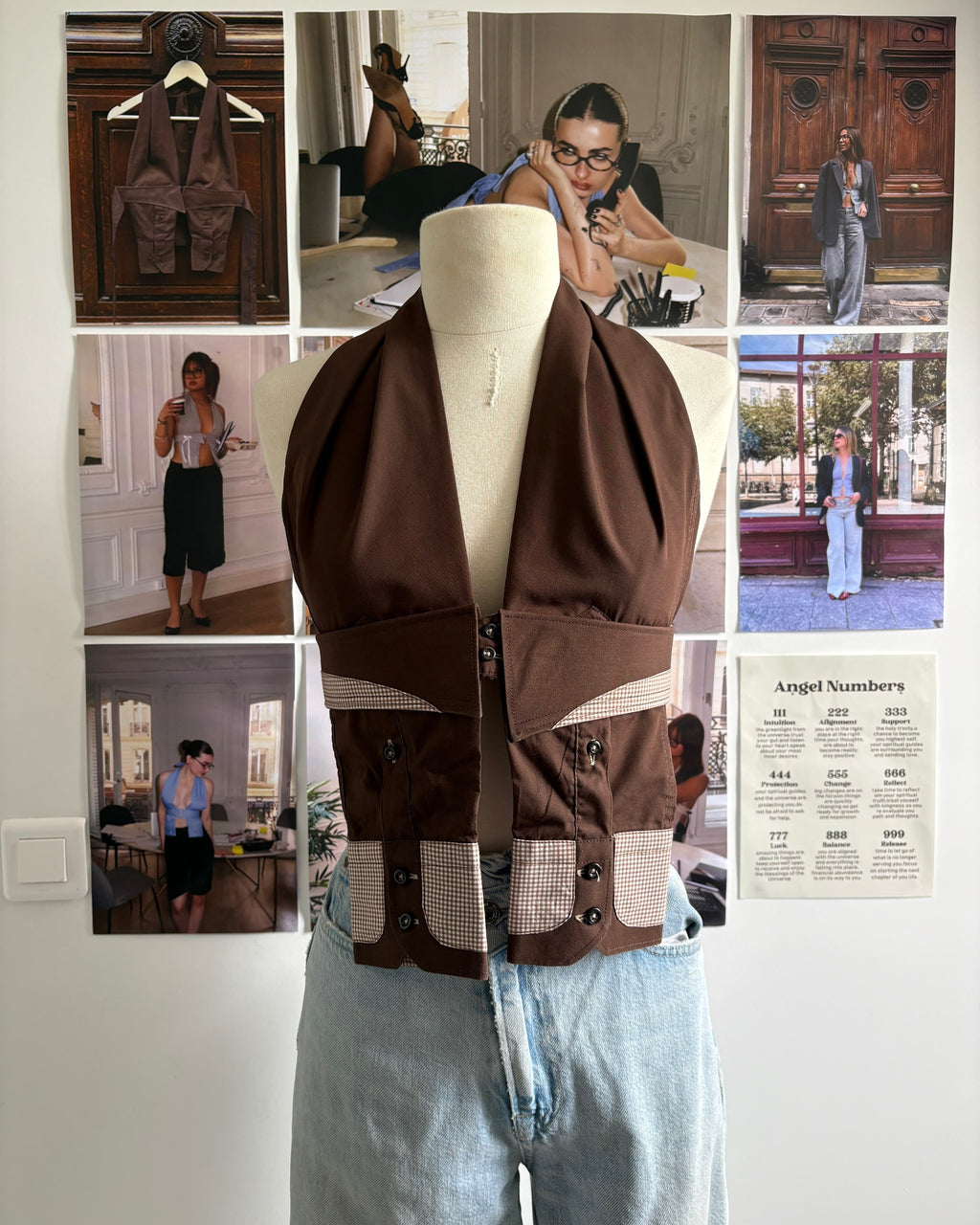 le Top Chemise Brown