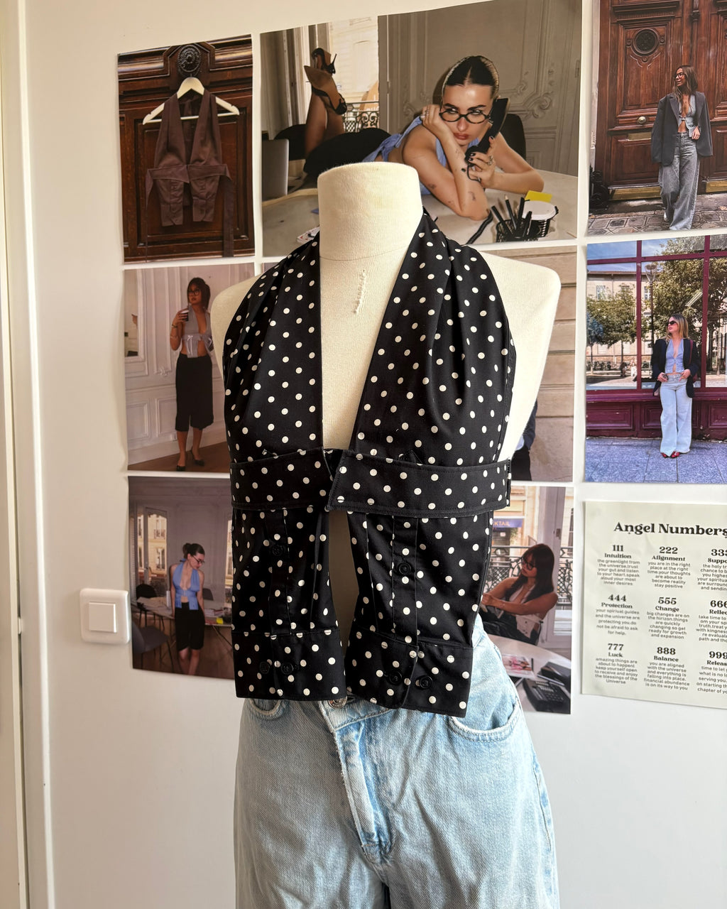 le Top Chemise Classic Polka
