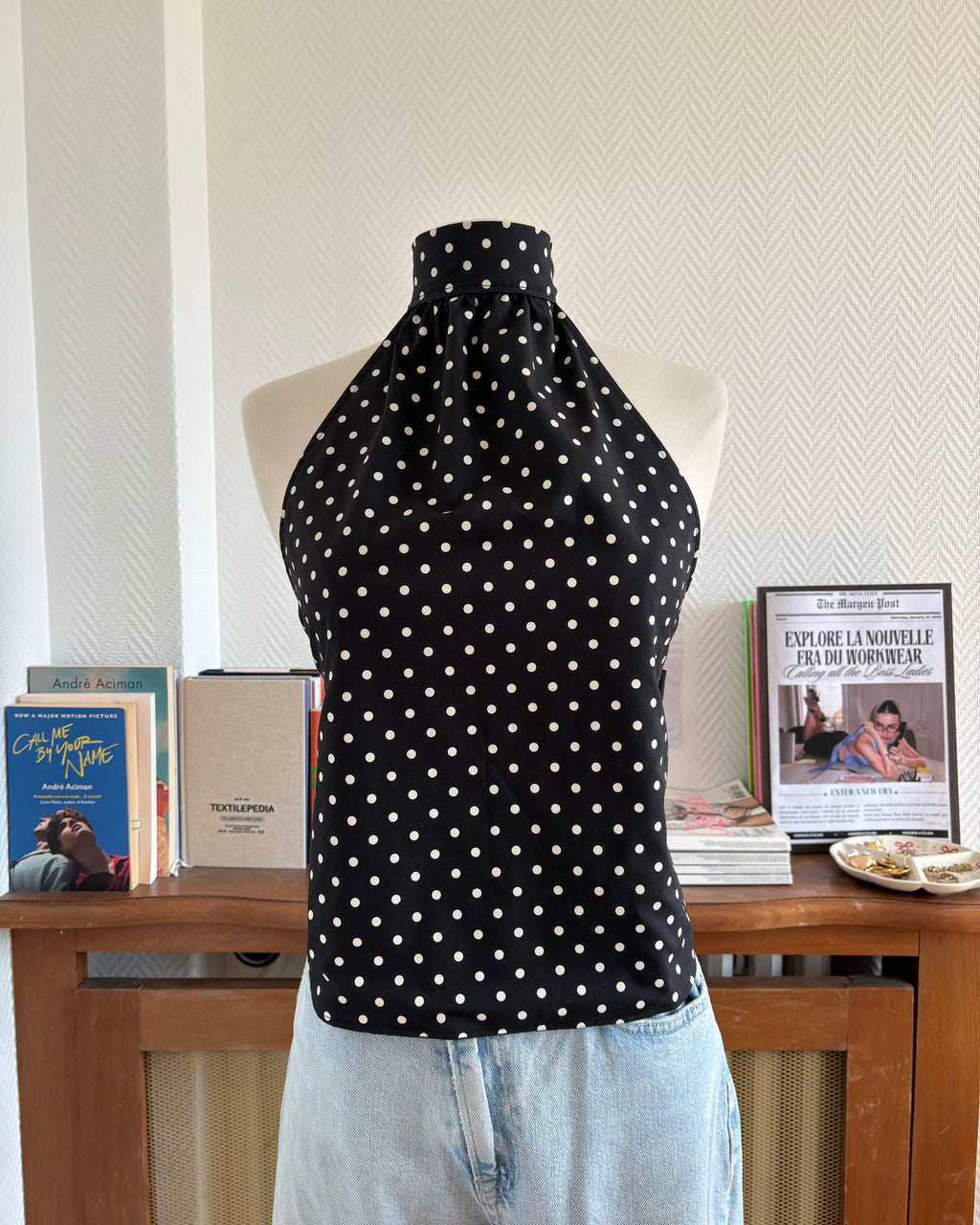 le Choker Top Classic Polka
