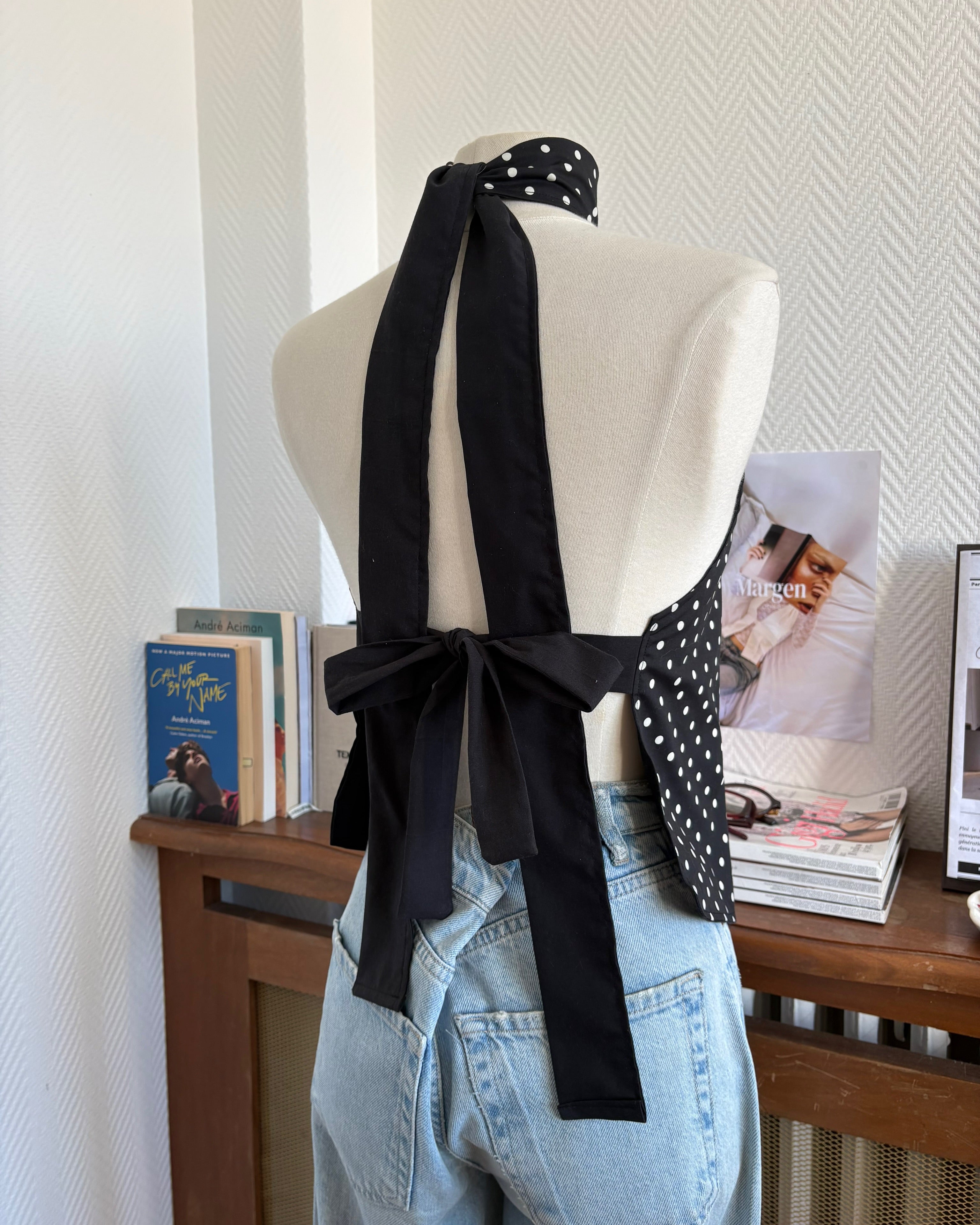 le Choker Top Classic Polka