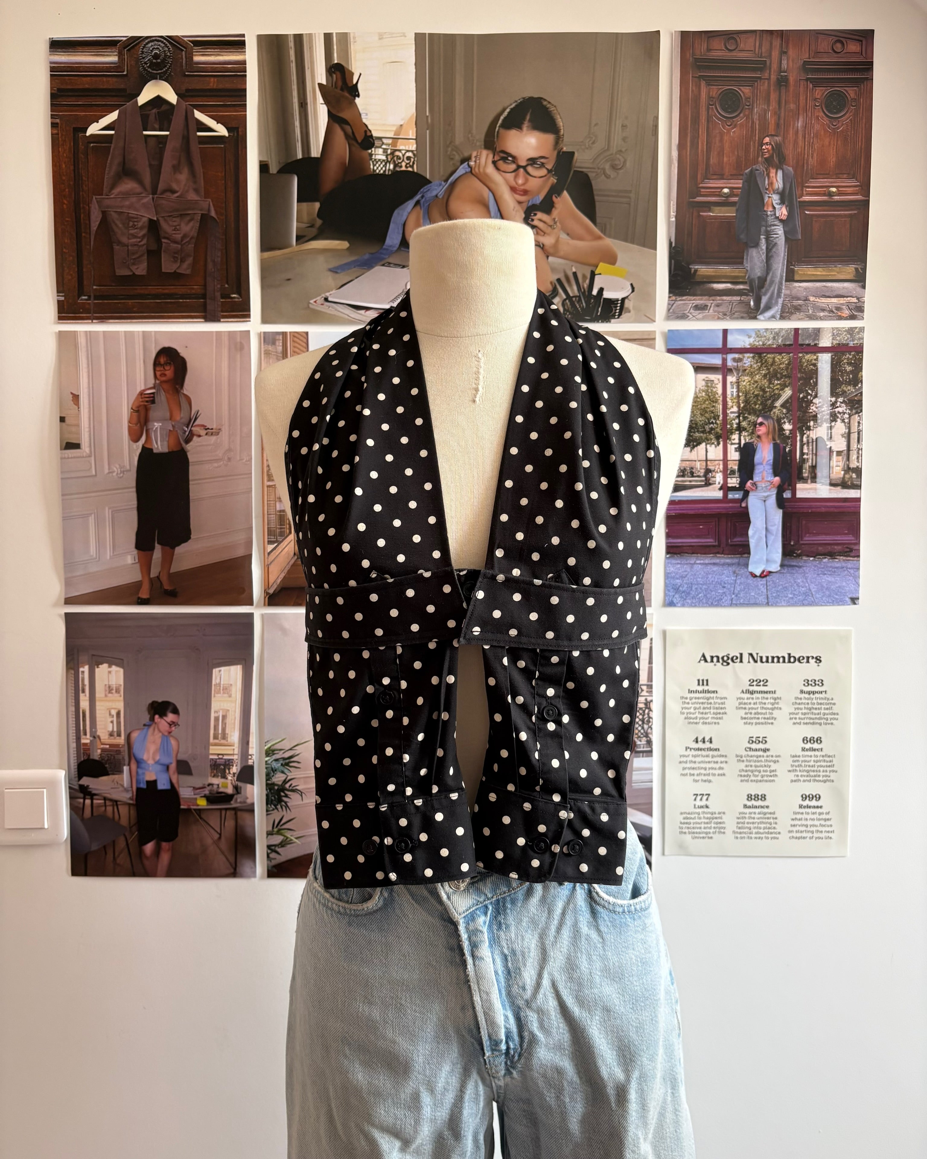 le Top Chemise Classic Polka
