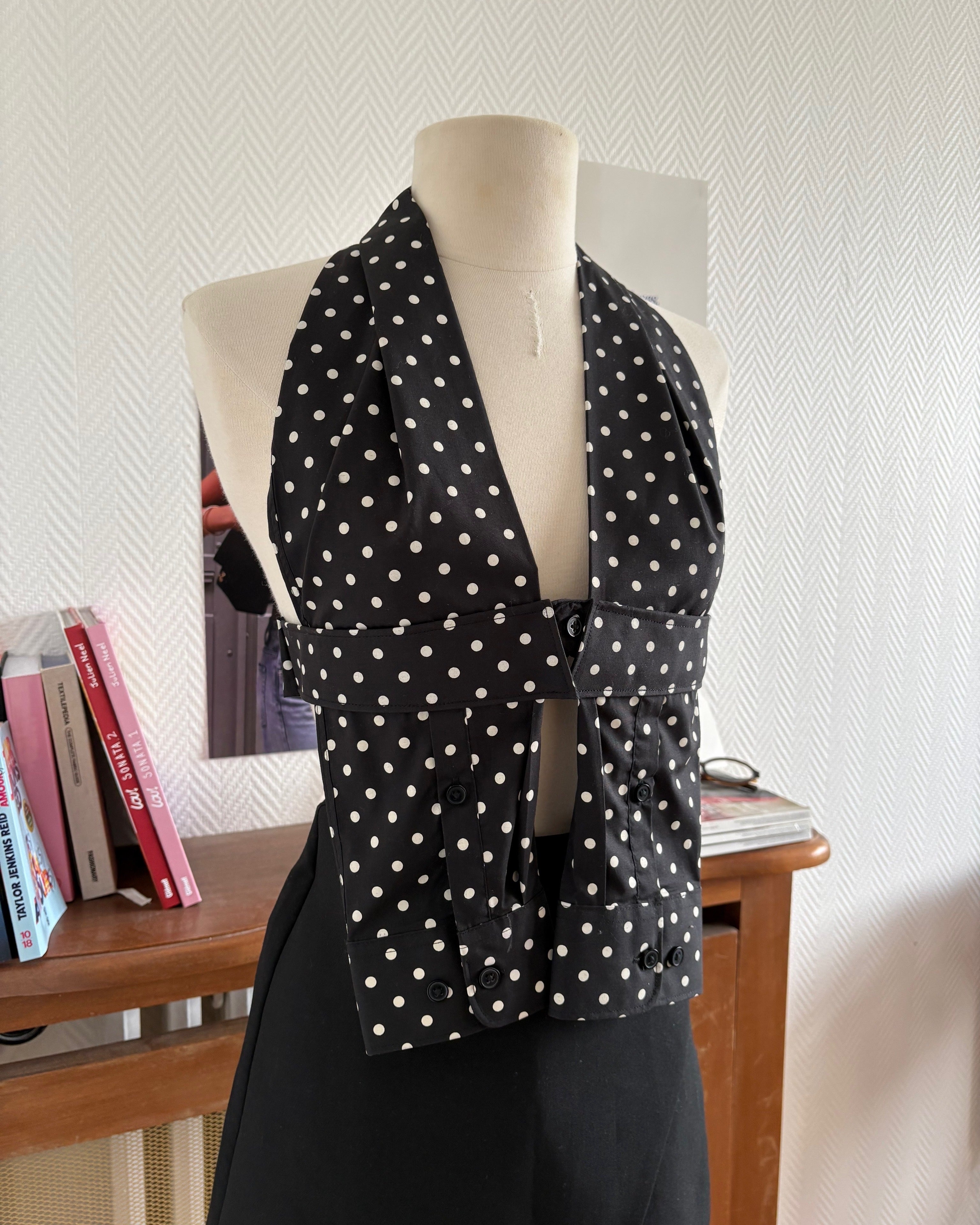 le Top Chemise Classic Polka
