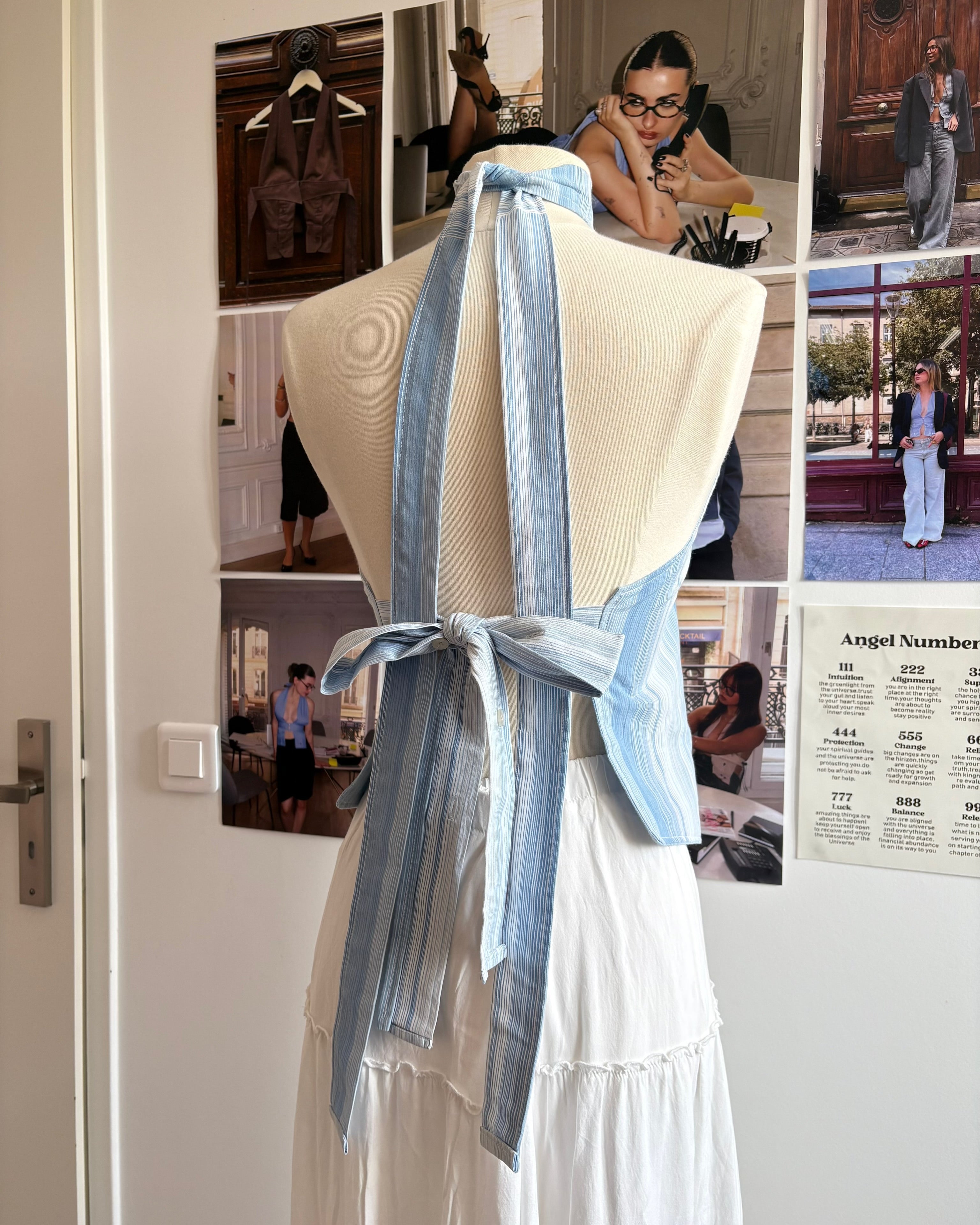 le Choker Top Aquamarine