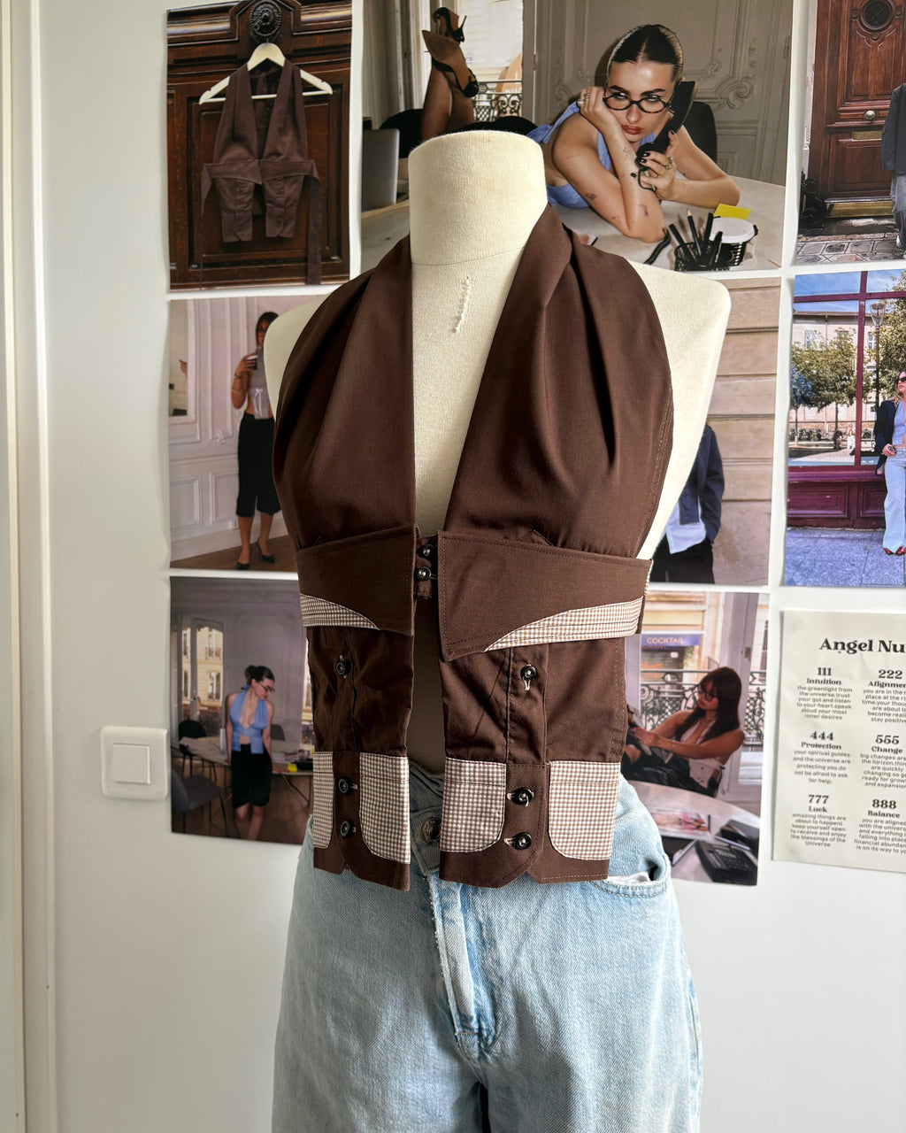 le Top Chemise Brown
