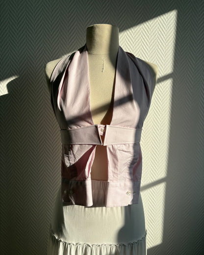 le Top Chemise Pink Polka