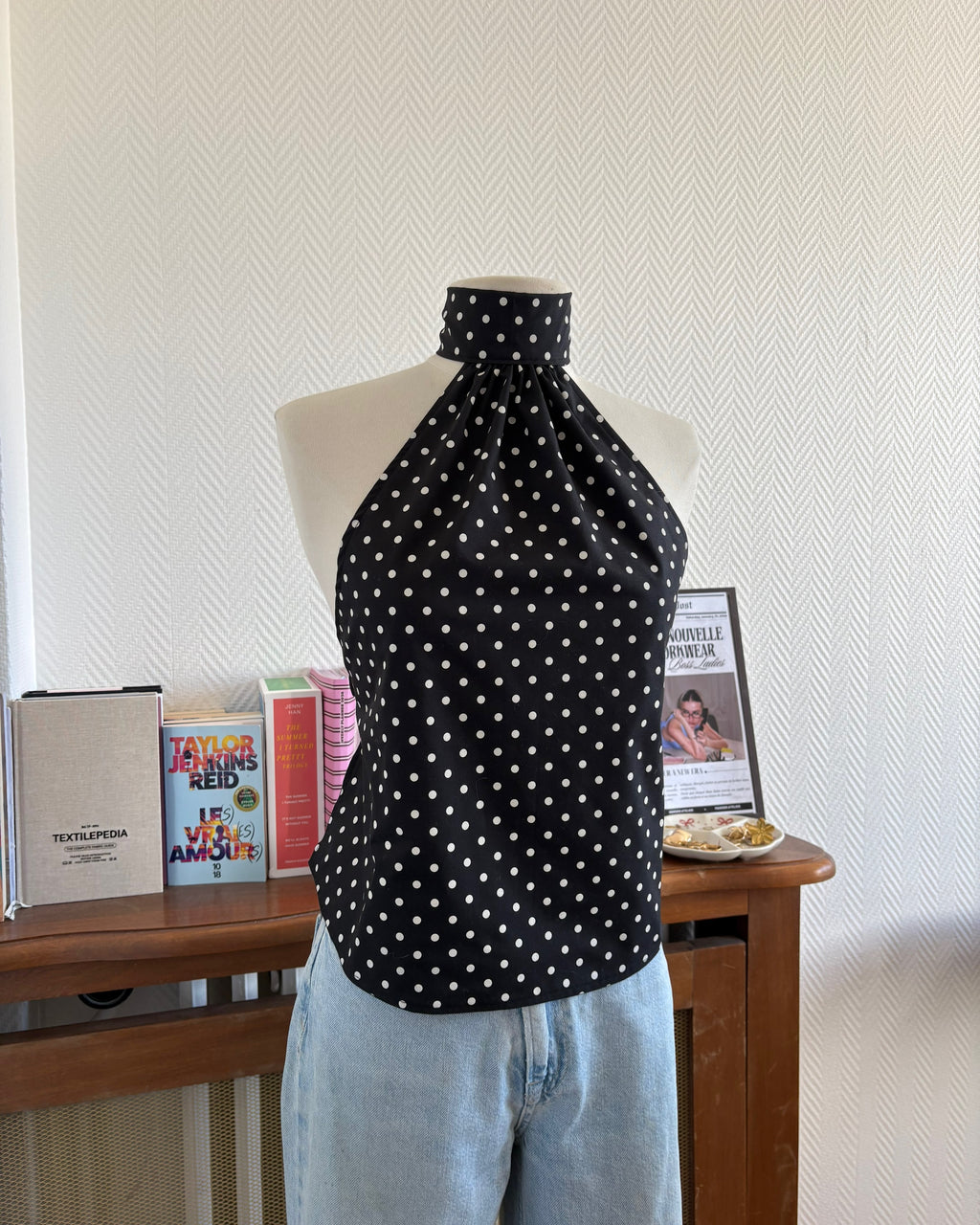 le Choker Top Classic Polka